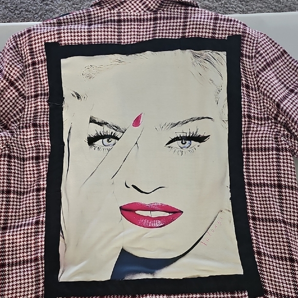 OOAK FREEPEOPLE MADONNA HOUNDSTOOTH BLAZER❤️ - Picture 5 of 8